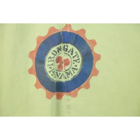 Vintage Jumpsuit Pit Crew Coveralls Panama Budweiser Cargo Ship? USA Made Worn - Picture 13 of 15